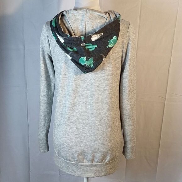 12PM By Mon Ami Cactus Cow Head Hoodie - Picture 4 of 6